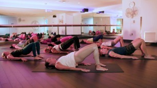 'Pilates Group Fitness Class at Crunch Fitness'