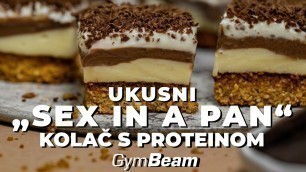 'Ukusni “sex in a pan” kolač s proteinom l Fitness recepti l GymBeam'