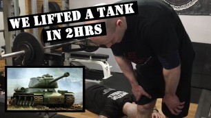 'We LIFTED A TANK in 2 hours! | Superhero Fitness Challenge | 75 Tonnes'