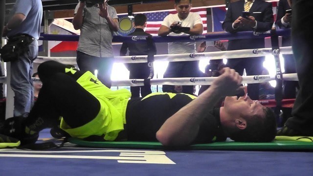 'canelo Alvarez  full fitness workout - EsNews boxing'