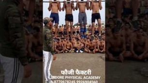 'Indian Army Physical Test Practice #Shorts Viral Video Indore Physical Academy 9770678245'