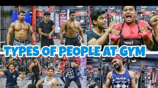 'Types of People at Gym | Funny Gym Scenes | Sweat Brothers'