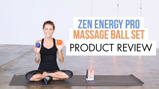 'Review of the Zen Energy Pro Massage Ball Set from Epitomie Fitness'