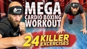 'Mega Cardio Boxing Workout | I barely completed these three sets!'