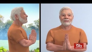 'PM Modi shares animated video of Surya Namaskar, promotes yoga'