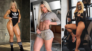 'Wioletta pawluk beautiful fitness model amazing workout motivation video | female fitness motivation'
