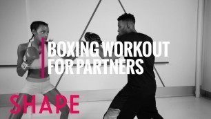 'Ebonee Davis\' Partner Boxing Workout | Shape'