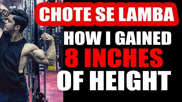 'HEIGHT INCREASE - Kaise hua 8 inches lamba in just two years | Only on Tarun Gill Talks'