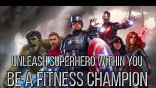 'The True Superhero is Within You - Be a Fitness Champion #dailyexercise #WithMe #exerciseathome'