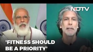 'Fit India Dialogue: \"Are You Really That Old,\" Asked PM Modi. What Milind Soman Said'
