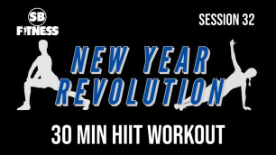 'New Year Revolution - Superhero Toning - 30 Min HIIT Workout'
