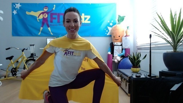 'Pre school superhero fitness & yoga'