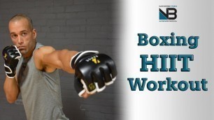 '30 Minute HIIT Boxing Workout | NateBowerFitness'