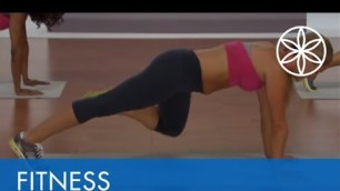'SHAPE: Pink Power Flat Abs 5 Ways Core Makeover | Fitness | Gaiam'