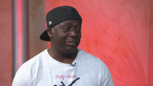 'Fitness guru Billy Blanks demonstrates his new Boom Boxing workout on GDLA'