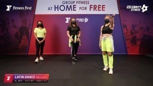 'Group Fitness at Home :  Latin Dance (Red Hot) 1/10/2021'