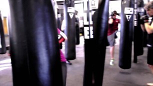 'TITLE Boxing Club Workout'