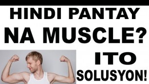 'SOLUSYON SA HINDI PANTAY NA MUSCLE. #fitness #bodybuilding #sex #muscle #pinoymuscle'