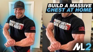 'BIG PECS For Quarantine Sex - Resistance-Band Workout Day 17 - Daily Home Workout with Marc Lobliner'