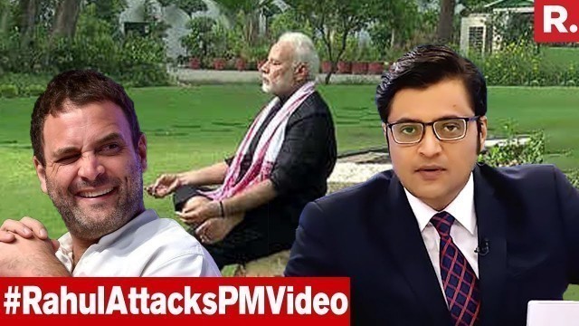 'Rahul Gandhi And Company Mock PM Modi\'s Fitness Video | The Debate With Arnab Goswami'