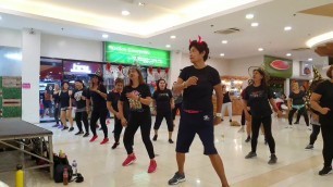 'no sigue modas / juan magan / warm up / damosa dance fitness group with Elnora Millondaga Aguada'