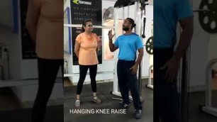 'Hanging Knee Raise, Energy Fitness studio Fitness center in vadapalani fitness center in choolaimedu'