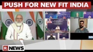 'FIT India Dialogue 2020: PM Modi Interacts With Leading Athletes'