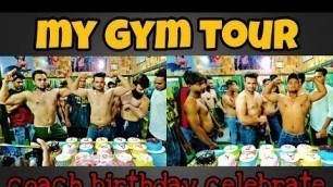 '#fitness #gym || vlog || my gym tour || birthday celebrate of my coach|| Energy fitness ghazaibad'