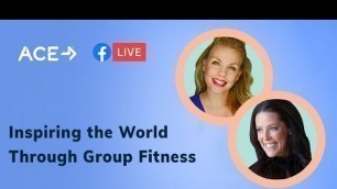 'Inspiring the world through Group Fitness with Jenny Ford'