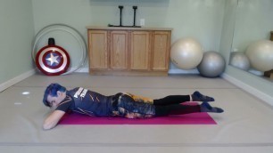'Exercise Demo: Prone Hand Release'