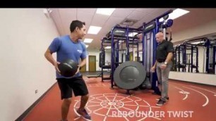'Rebounder Twist | Life Fitness Group Training'