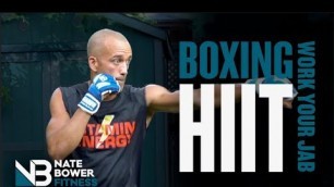 '25 Minute Shadow Boxing HIIT Workout | Work Off The Jab | NateBowerFitness'