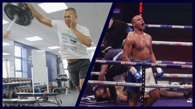 'Heavyweight Champion Fabio Wardley Strength and Conditioning Workout with Boxing Science'