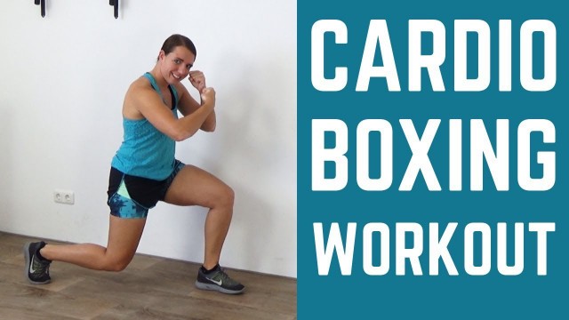 '20 Minute Boxing Workout At Home – Cardio Boxing Exercises for Weight Loss – No Equipment'