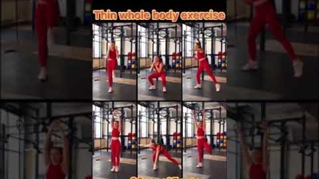 'Fat Burning For Whole body Exercise #short #fitness #workout #shortvideo'