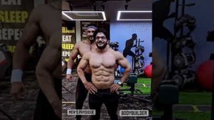 'men, physics athlete vs bodybuilder ❤️ Tarun gill vs noor bhai ❤️ road to sheru classic'