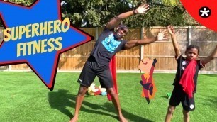 'Superhero Fitness | 10 MIN with Born and sidekicks'