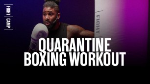'15 MINUTE AT HOME BOXING WORKOUT NO EQUIPMENT NEEDED'