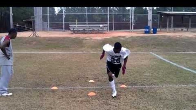 'Superhero Fitness WR/DB Workout in South Carolina clip 5'