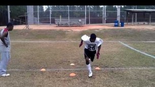 'Superhero Fitness WR/DB Workout in South Carolina clip 5'