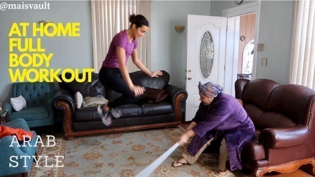 'Arab Funny Workout Video | Arab Style Home workout | Maisvault'