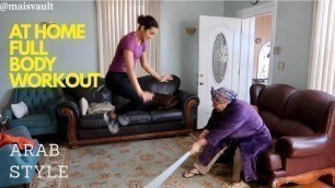 'Arab Funny Workout Video | Arab Style Home workout | Maisvault'