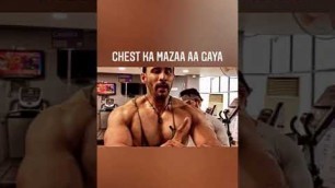 '❤️Tarun gill chest workout ❤️ chest ka mazaa aa Gaya ❤️ sheru classic road compitition2021 ❤️'