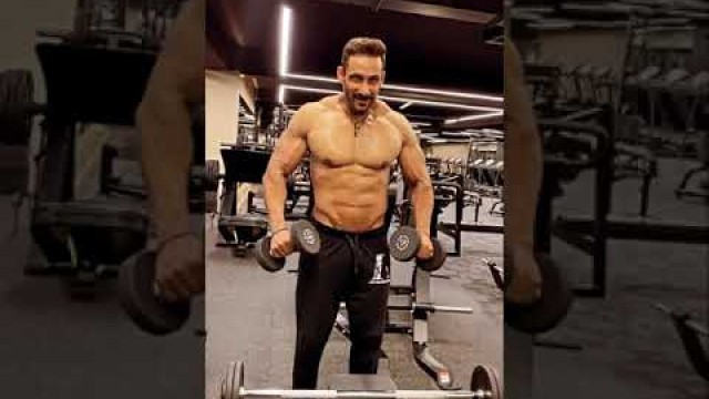 'tarun gill current Body fitness | road  amature Olympia || road to sheru classicTarun Gill | #Shorts'