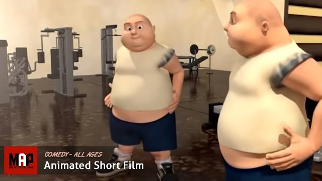'Funny CGI 3d Animated Short Film ** AUTO WORKOUT ** Animation by Si Yeun Park & Sheridan College'