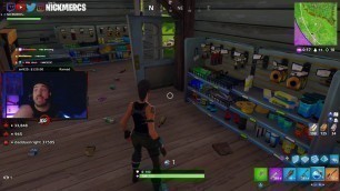'NICKMERCS FUNNY MOMENT | LIVE TWITCH STORY His Fight with Gym Fitness Instructor | FORTNITE'