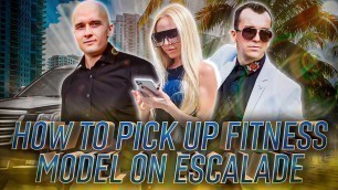 'How to pick up fitness model on boss escalade / Funny prank in Miami'