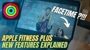 'New Apple Fitness Plus Features Announced at September Apple Event (FACETIME GROUP WORKOUTS!)'