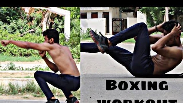 'Full Body Boxing Workout'