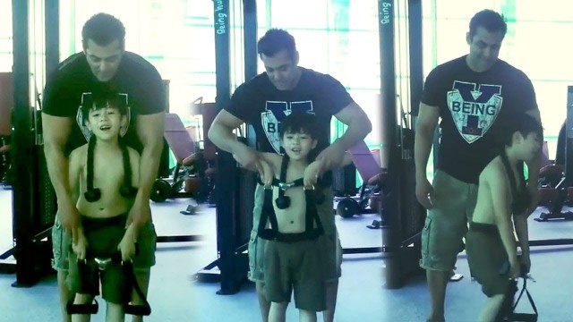 'Salman Khan\'s FUNNY Gym Workout Video With Matin Ray Tangu LEAKED'